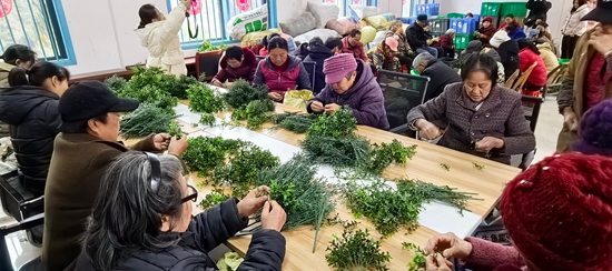 让留守妇女家门口灵活就业 张家界武陵源“妈妈零工帮扶车间”新年开工