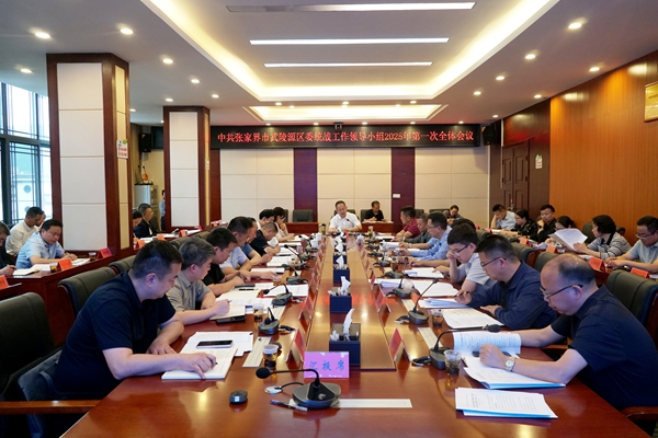 武陵源区委统战工作领导小组2025年第一次全体会议召开