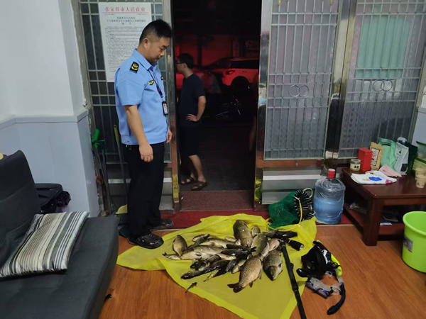 深夜雷霆出擊 武陵源成功破獲禁漁區(qū)非法電魚案