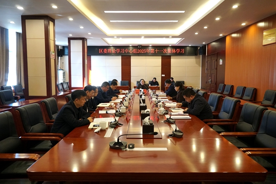 武陵源区委理论学习中心组举行2025年第十一次集体学习