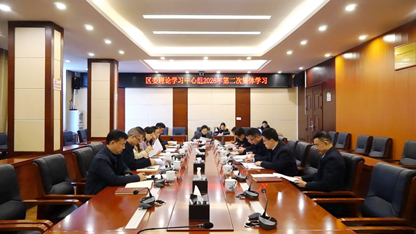 武陵源区委理论学习中心组举行2026年第二次集体学习