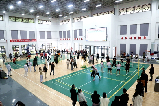 张家界市疾控系统首届“预防接种杯”气排球比赛武陵源赛区正式开赛